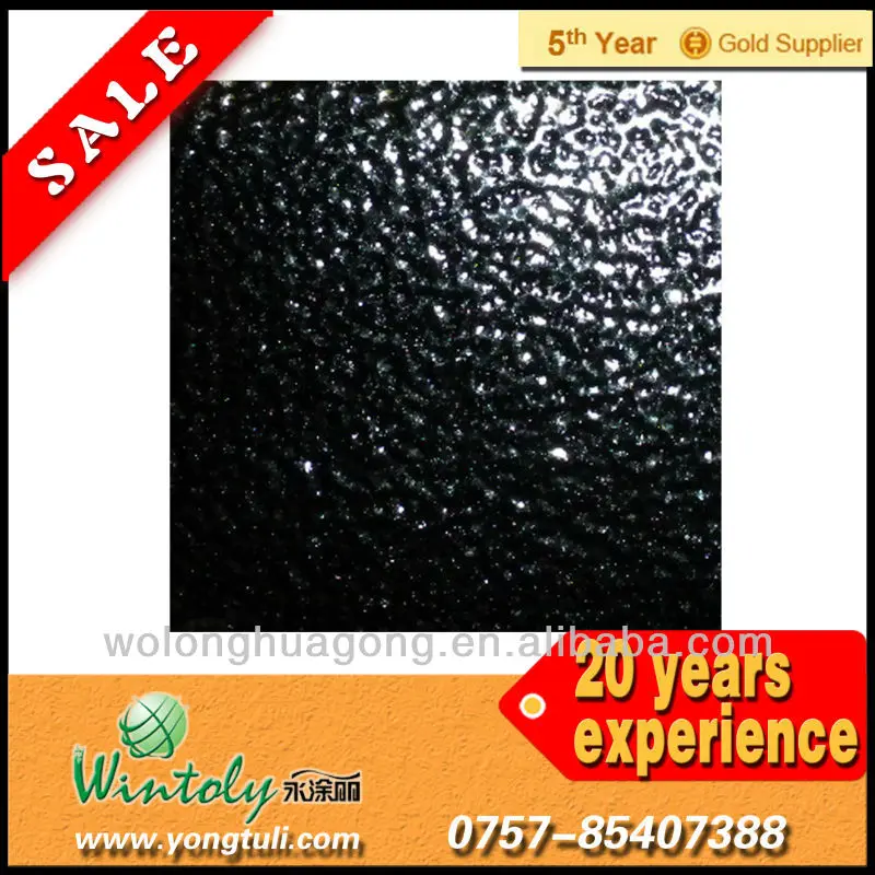 Black texture base coat spray paint