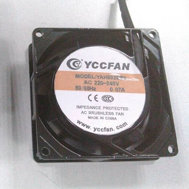 EC AC 220V Cooling 80X80X25MM 8025 Brushless  110V Mini Fan