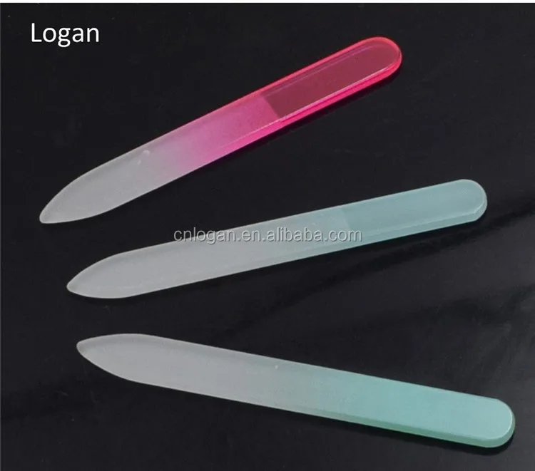 Customized Colorful glass nail file
