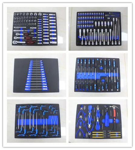 
6 drawers us general tool cabinet tool trolley with tools set 