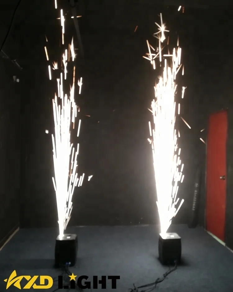 Wedding Popular Stage Equipment 850W Cold Spark Fountain Machine Firework Flame Machine with DMX512