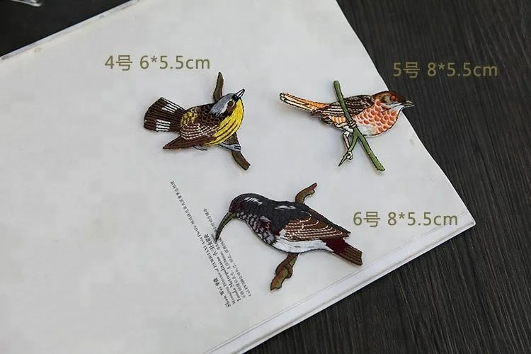 On Lace Diy Sewing Clothes Accessories Applique Patches Iron Birds Embroidery Embroidered Custom Size Nigeria Lace Fabric 3D