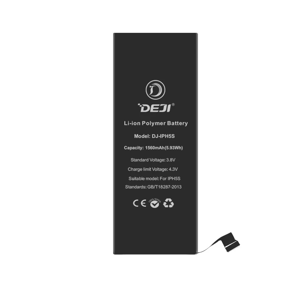Низких Цен в китае мобильный телефон батареи для iphone 5 5S 6 6 плюс oem deji зарядное