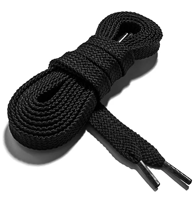 Wholesale custom design cotton braided flat hoodie drawstring cords