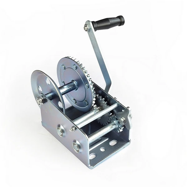 800LBS-- small hand manual portable boat winch