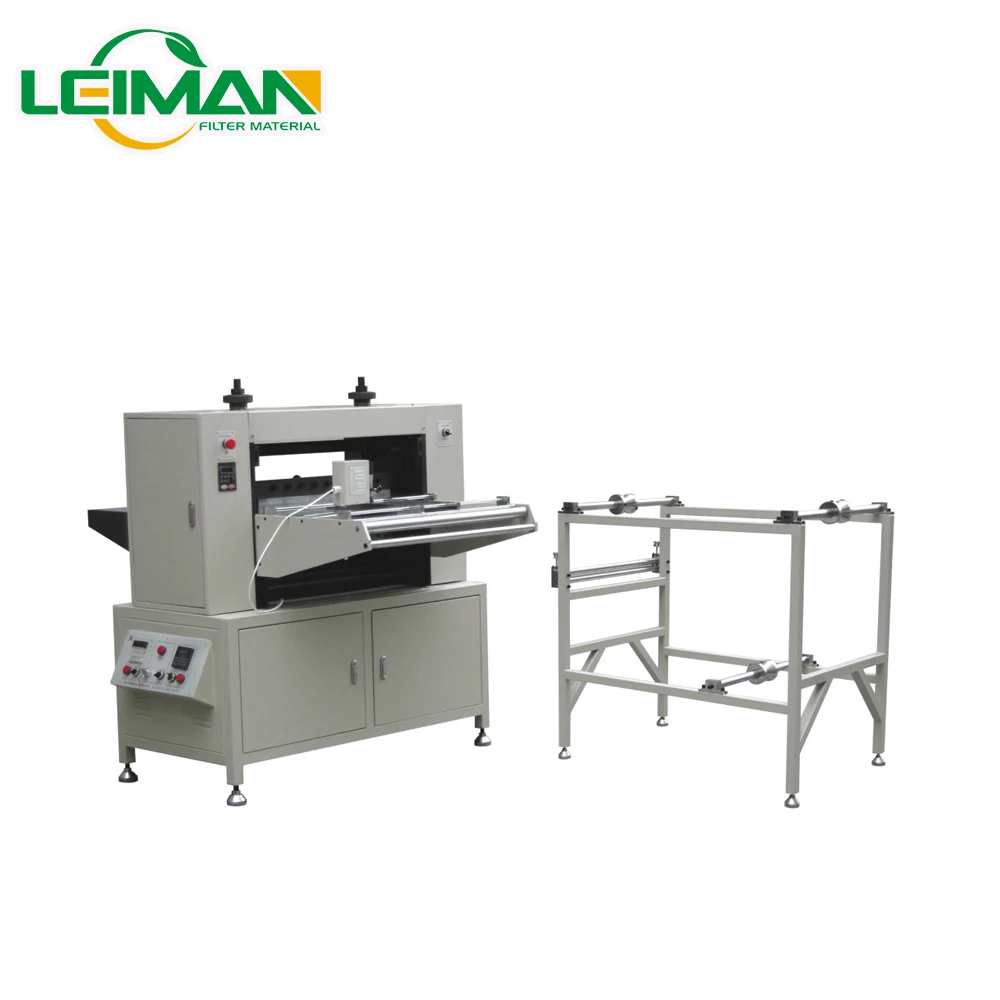 Cabin air filter making machine PLCZ55-1050A Full-auto knife cabin media paper pleating machine