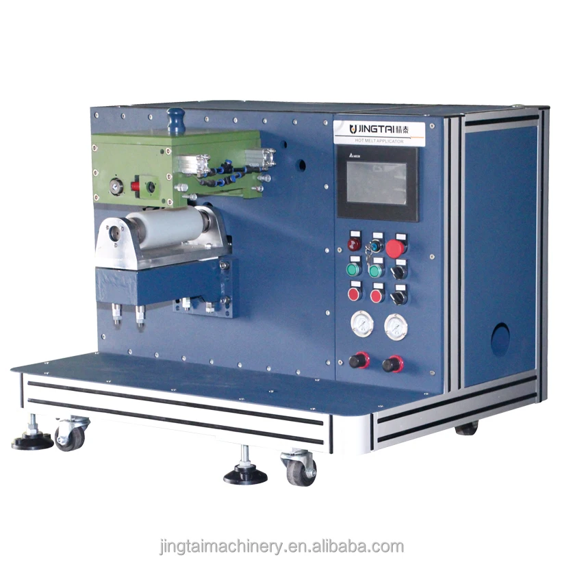 JT-5018GF PUR HOT MELT GLUE ROLLER COATER MACHINE