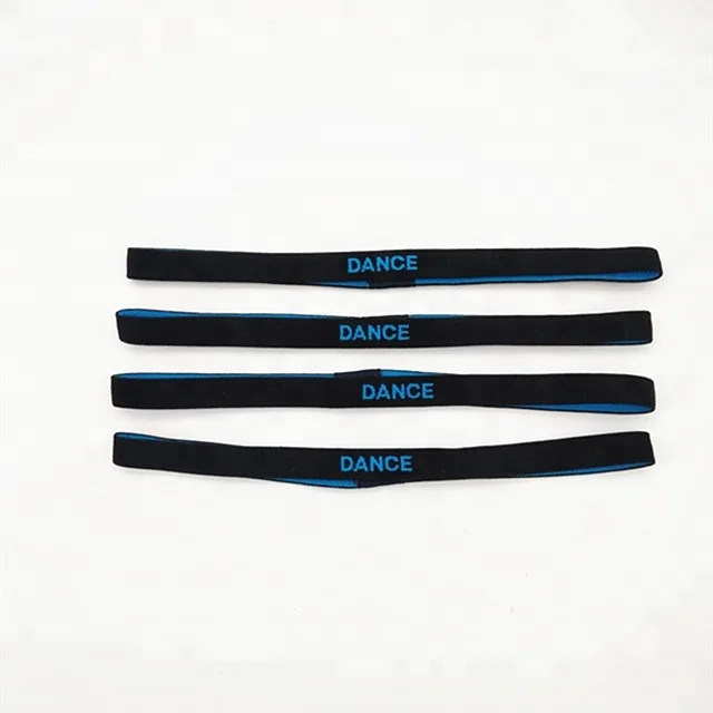 2022 Fashion Non Slip Outdoor Thin Fitness Elastic Custom Logo Sport Sweatband