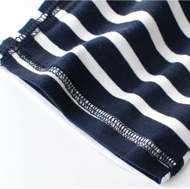 Never outdated striped boys cargo sport shorts with elastic waist