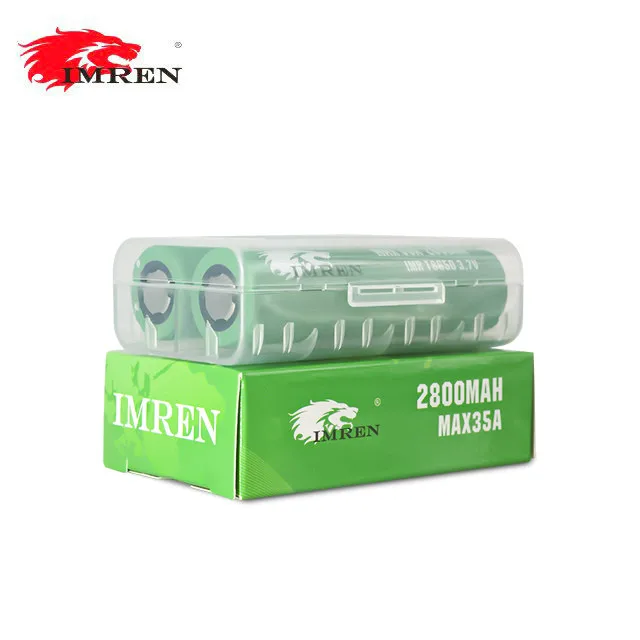 
Wholesale Deep Cycle IMREN 18650 35a 2800mah li-ion battery 3.7v 
