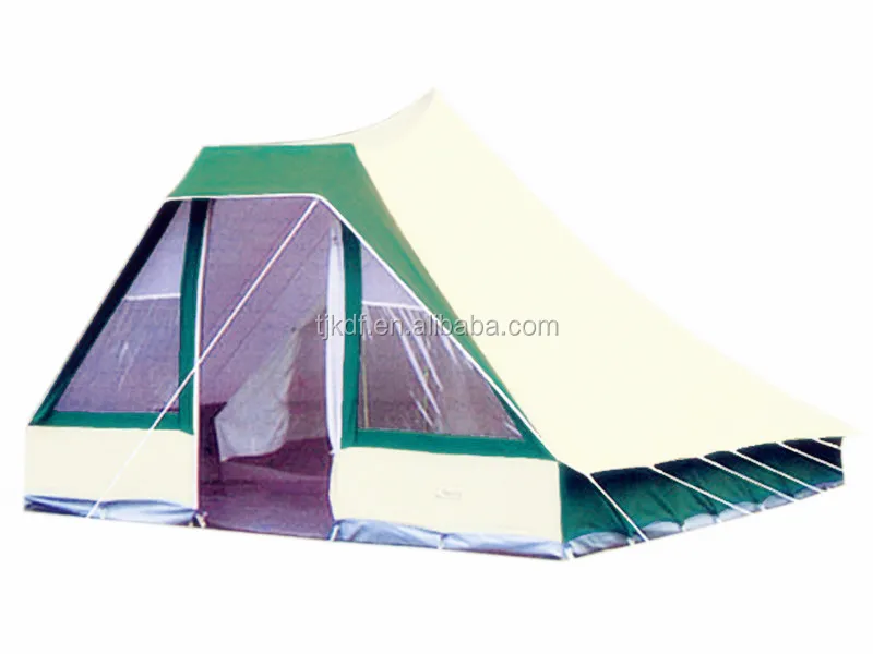 2017 New Pyramid Yurt Tent Waterproof Cotton Canvas Bell Tent for Camping PVC and Oxford Fabric