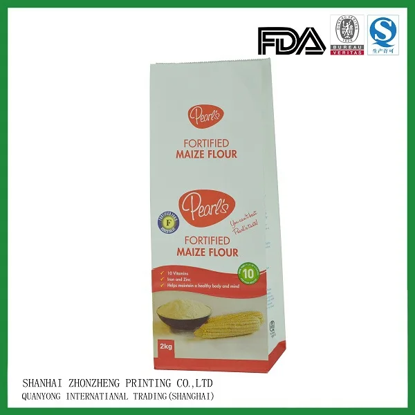 stand Up Kraft Paper Coffee Bag,1 Kg Kraft Paper Food Bag,flour bag