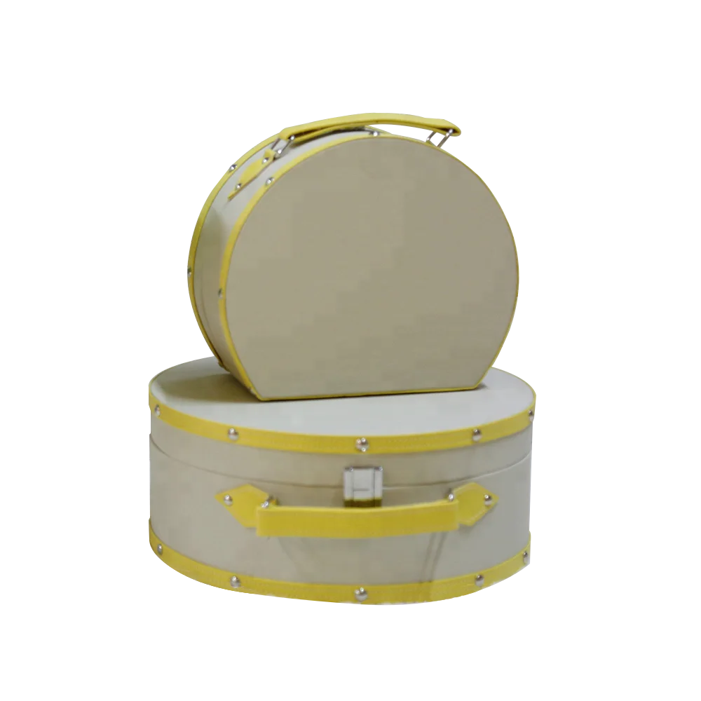 
High Quality Custom PU Leather Luggage Vintage Suitcase 