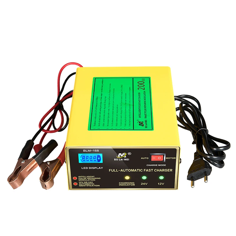 12v 24v automatic auto forklift lead acid battery charger