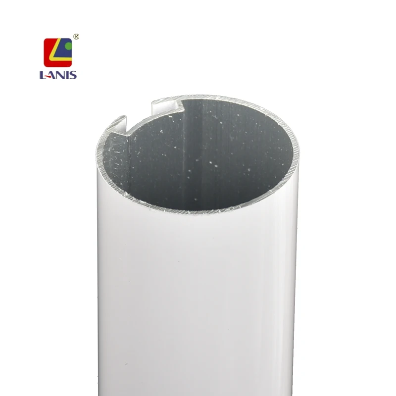 LANIS China factory Roll Blind Parts 38 mm Roller Shade Tube aluminum alloy roller blind tube of 0.6/0.8/1.0/1.2/1.5/2mm