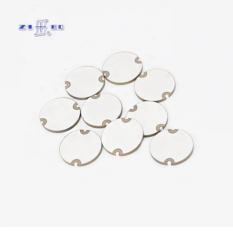  Дисковый пьезокерамический преобразователь 20*1 мм 2 МГц пьезоэлектрическая керамика (PZT) для ультразвукового расходомера