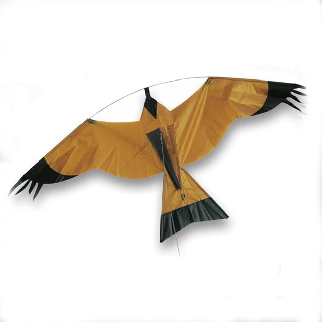 Hawk kite  as a bird scarer with 6m pole and ground stake