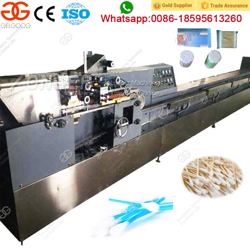 Semi Automatic Cotton Ear Bud Making Alcohol Cotton Swab Machine