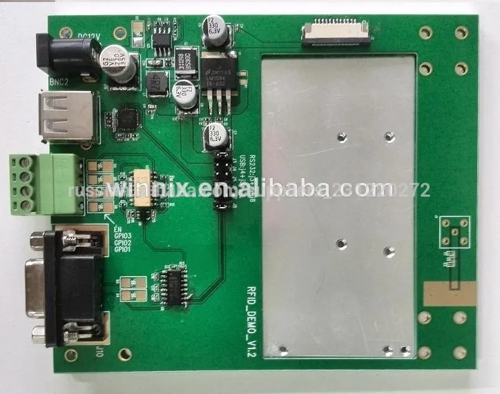 высокая производительность один порт увч rfid модуль для портативных читателя