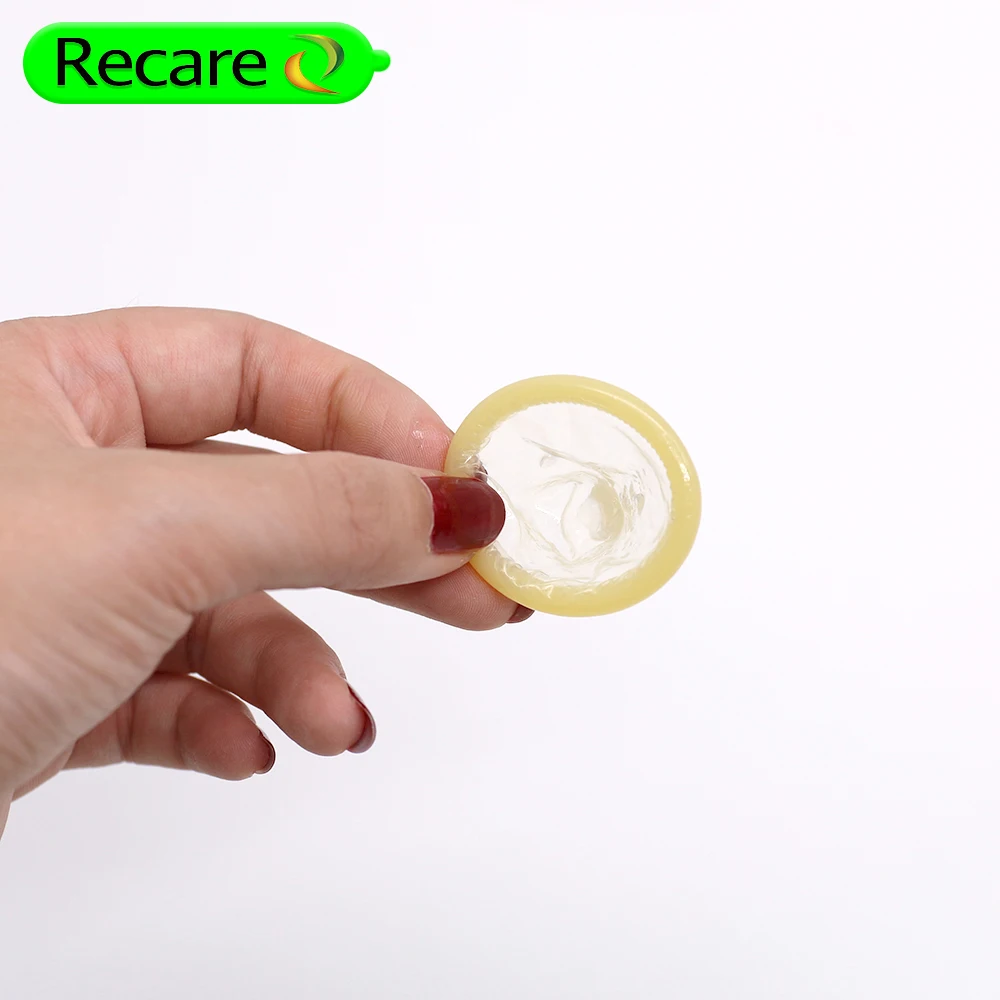 natural latex strengthen delay dotted male sex long time condom