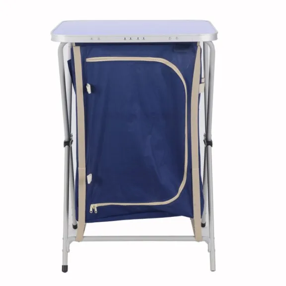 
Outdoor furniture lightweight picnic bbq table portable folding compact metal travel easy carried folded camping table 