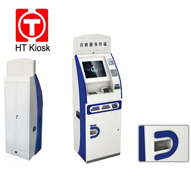 touch screen Card Reader Self Service Kiosk Car Android Camera Oem Rfid Cpu Touch Rohs Support Parking Printer