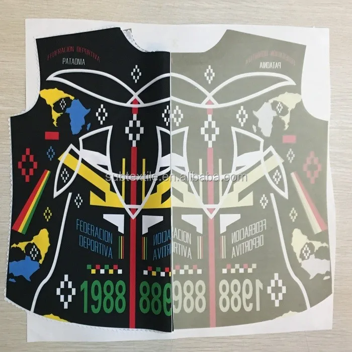 1118mm 44' x100m 100gsm high speed sublimation transfer paper for fashion garments on E pson Sure Color F6200