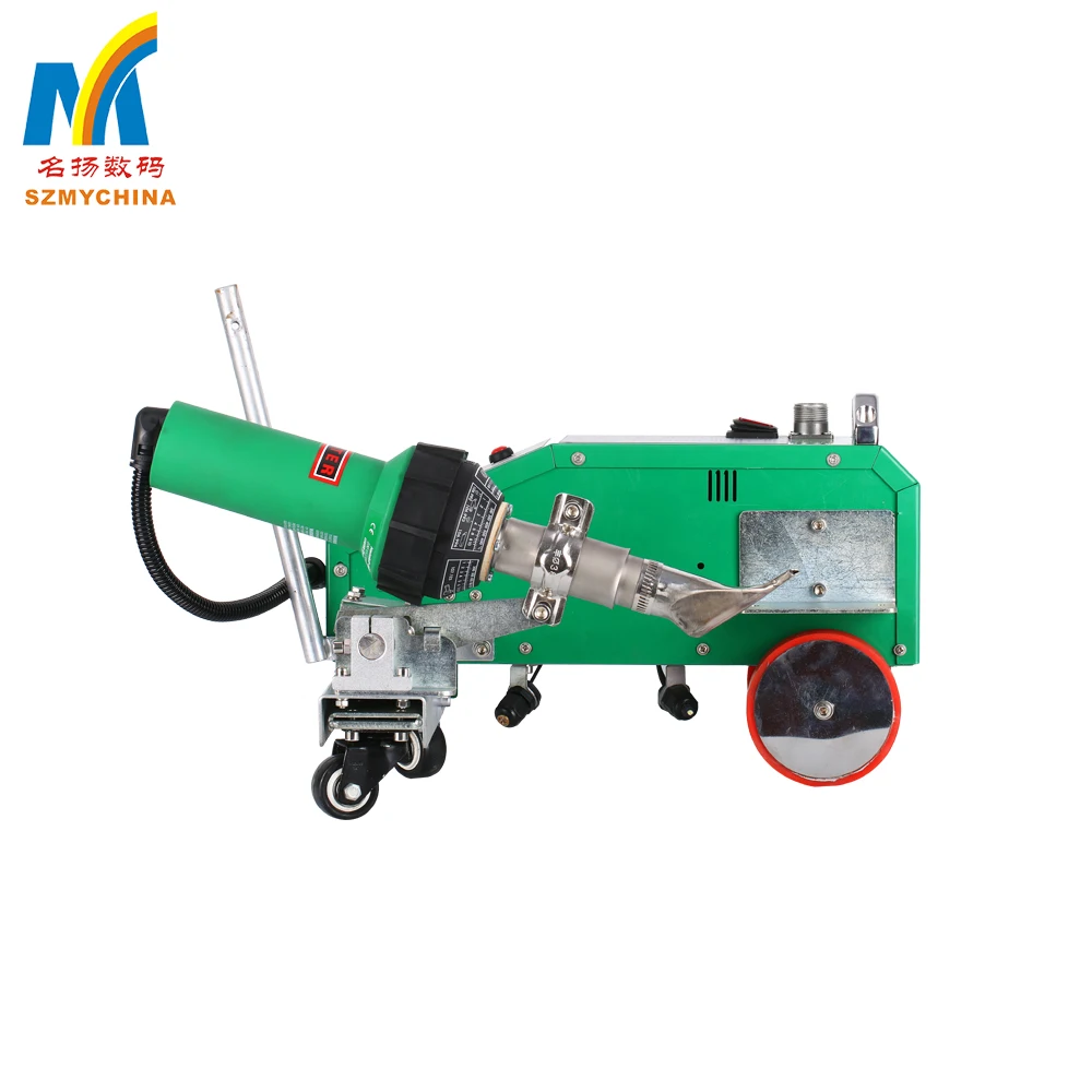 Cheap Electronically AUTO Controlled Hot Air Seam Welding Machine For PVC Plastic , Flex Banner Advertising Materials