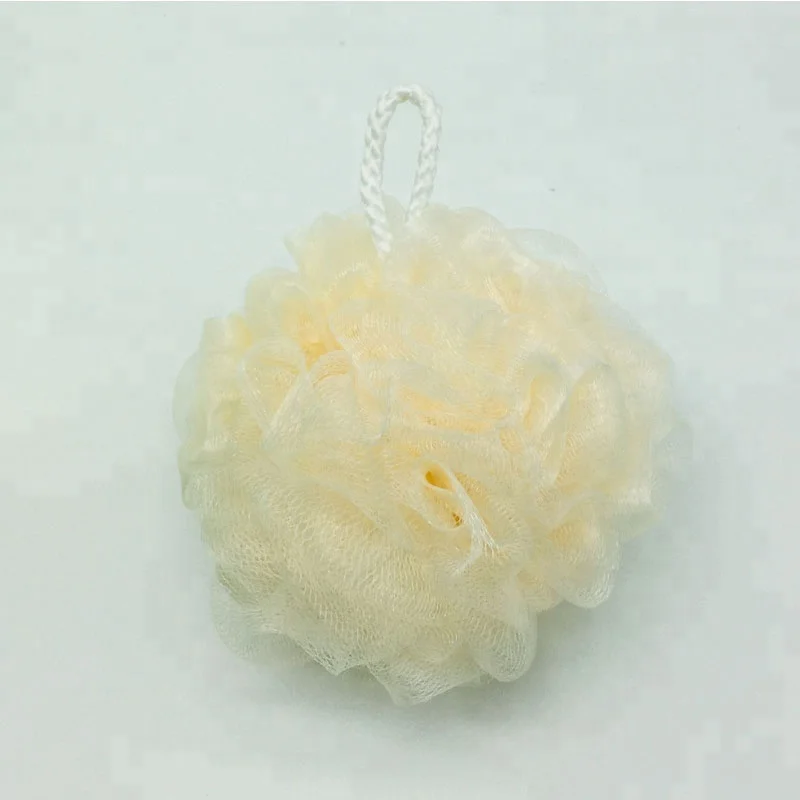 Soft Mesh Bath Sponge Balls Nylon Cleaning Brush Shower Puff Body Cleaner Exfoliating Scrubbers Bath Ball Bathroom Supplies