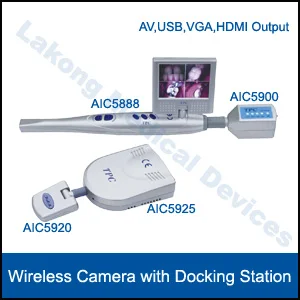 3.0 Mega Pixels 4 Channels Dental Intra Oral Camera with 1/4 SONY CCD