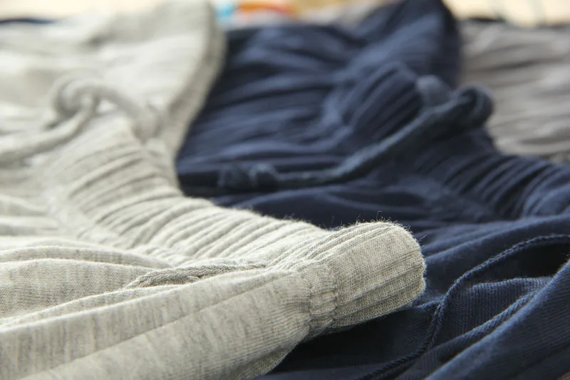 
China wholesale cotton mens checkered sleeping cheap sleep bottom underwear travel pajamas blank men harem lounge pants 