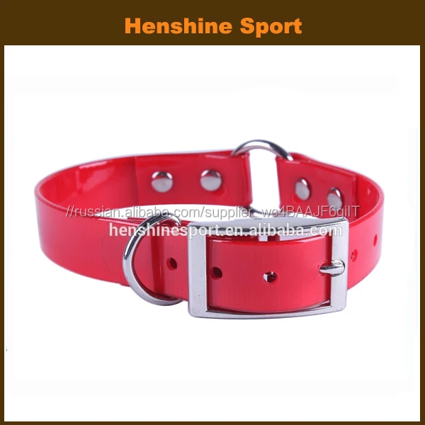 Высококачественные полиуретановые DayGlow ошейник с центр кольца