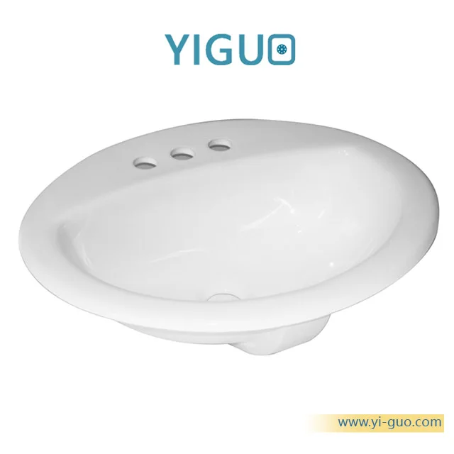 cUPC Vanity sink topmounted porcelain bathroom sink above counter installation type ceramic hand wash basin #2017