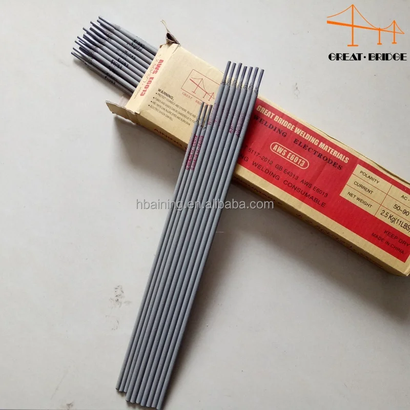 Welding Electrode Rods E6013/GB E4313/J421/J422 Mild Steel Coated Type Rutile Coated Customized for Selling