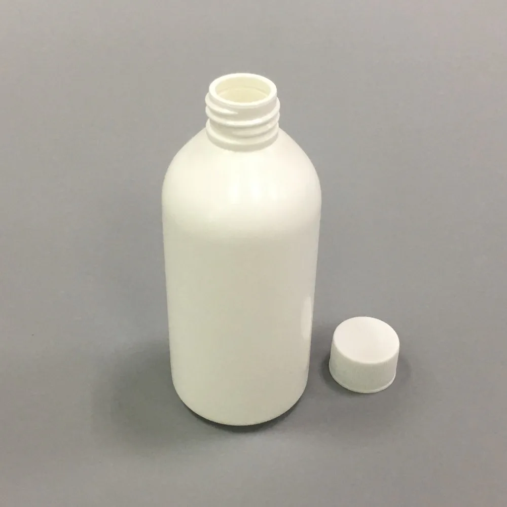 120ml White Bullet Shape HDPE Injection Moulding Plastic Bottle body wash bottle plastic products