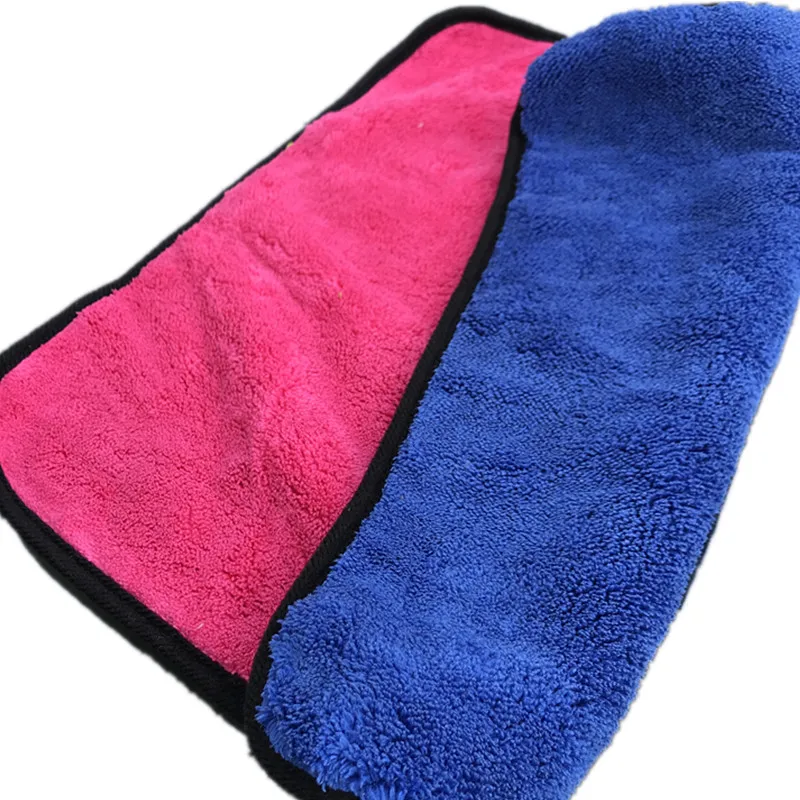 Super Thick Plush Car Care Microfiber Wax Polishing Detailing Towels