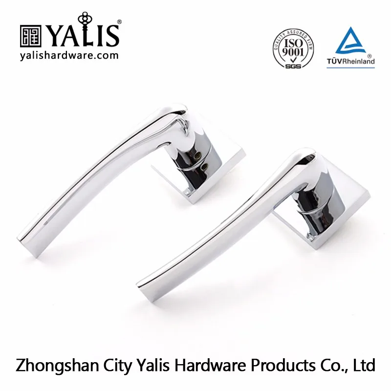 Новый Итальянский Дизайн Ванной Хром Стиль Площади Розы Дверные Ручки И Замки