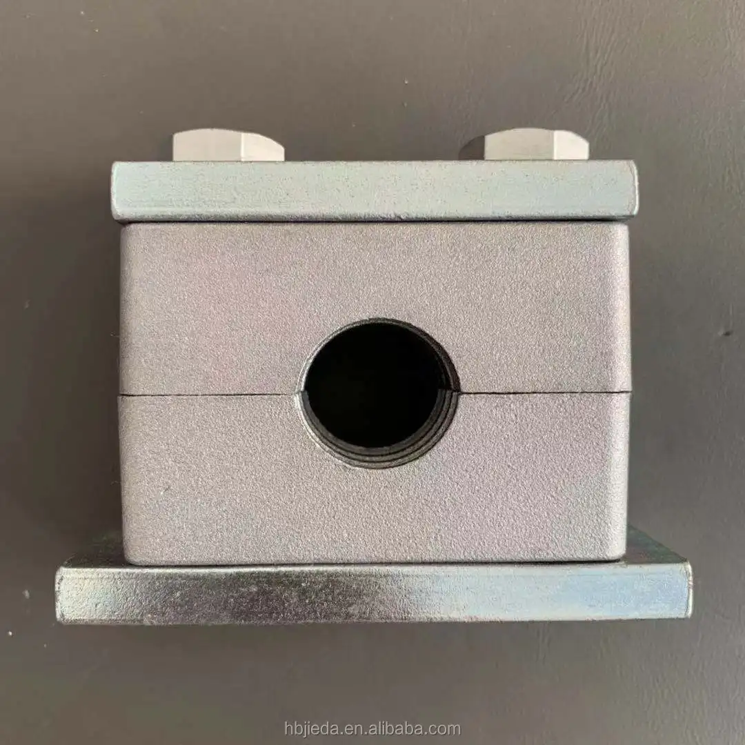 China factory aluminum sliver Hexagon head bolt light series pipe clamps