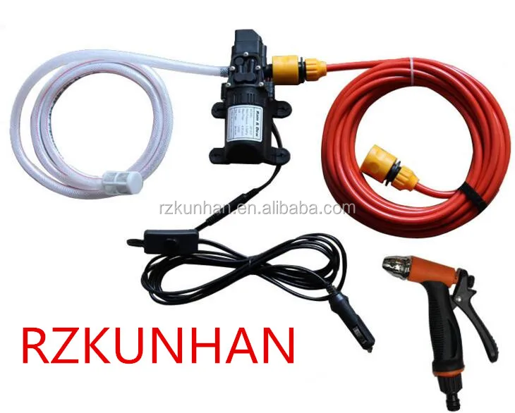 12v electric Self-priming Factory Price Portable Car Wash Pump high pressure car washing machine