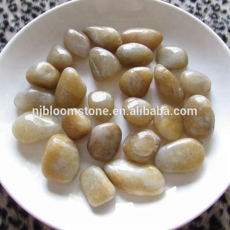 hot sale cheap garden white marble pebble polished pebble