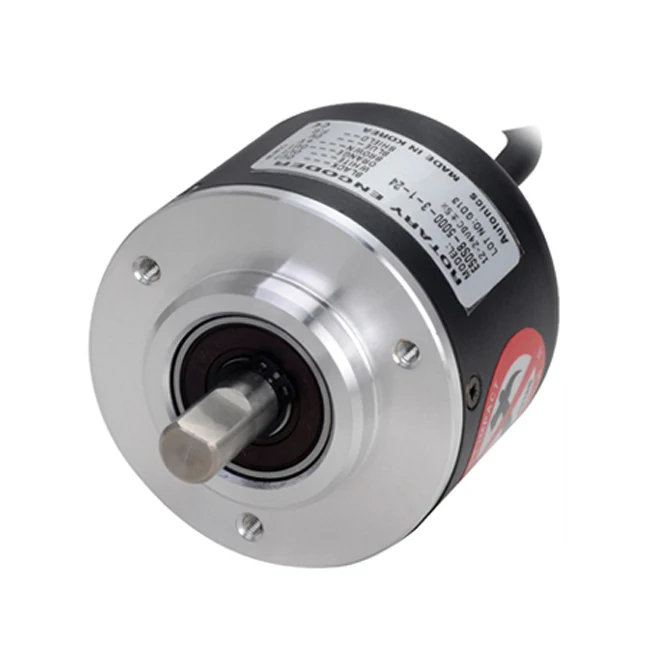 Диаметр 50 мм инкрементный поворотный датчик типа вала