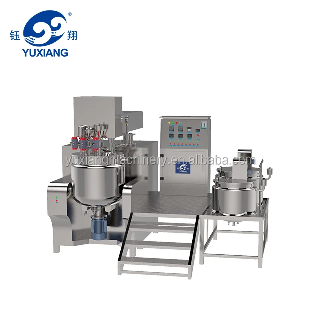 Косметический крем Yuxiang 100 л, вакуумный гомогенизирующий эмульгатор, смесительная машина