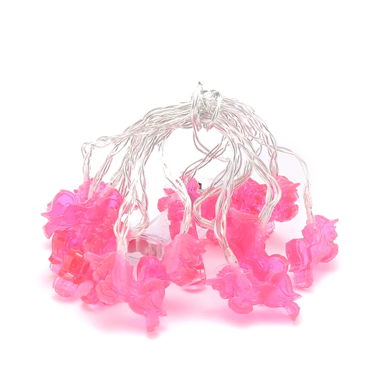 linhai Decoration lighting Unicorn Theme Party Unicorn Birthday Party Supplies Pack unicorn party supplies 3d fairy string light