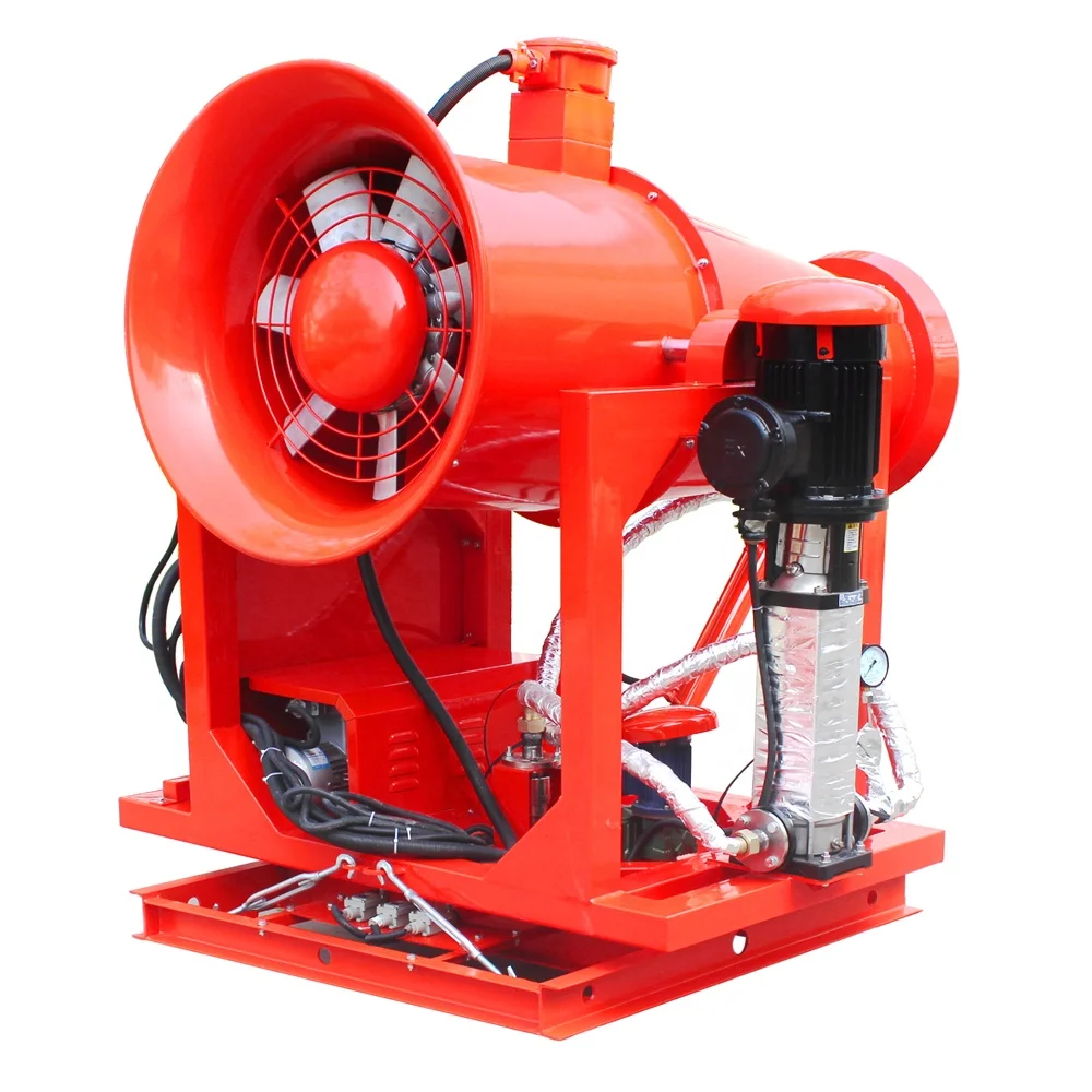 New Design 60m Water Mist Fog Cannon Spray Machine