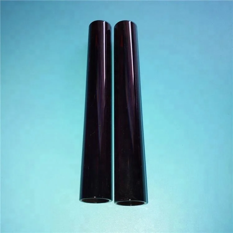 Рубиновая кварцевая трубка 19 мм, плавленый кремний, темно-красный рубин, кварцевая трубка для ИК-нагревателя