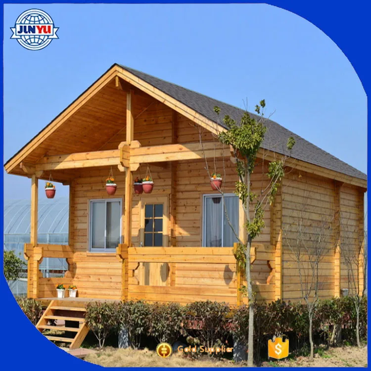 prefabricated log house for selling for living