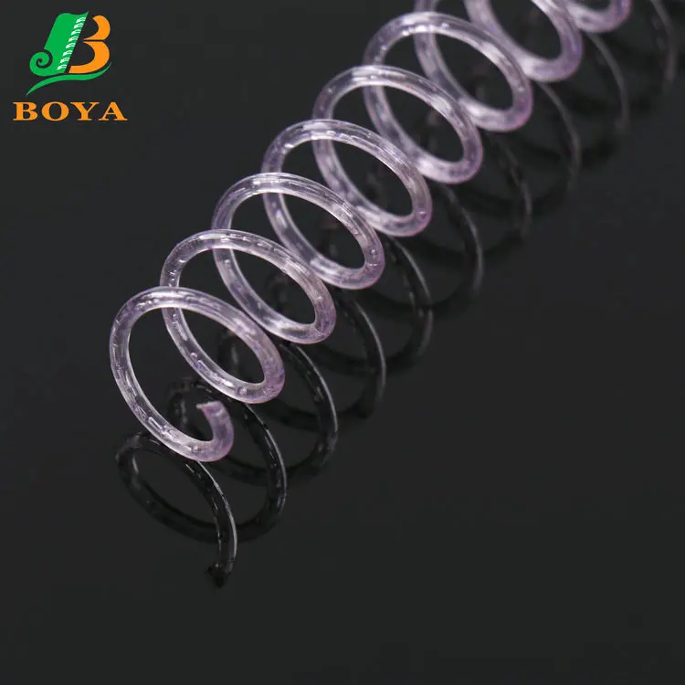 
BOYA 2018 New Metrial PVC Filament For Plastic Single Spiral 