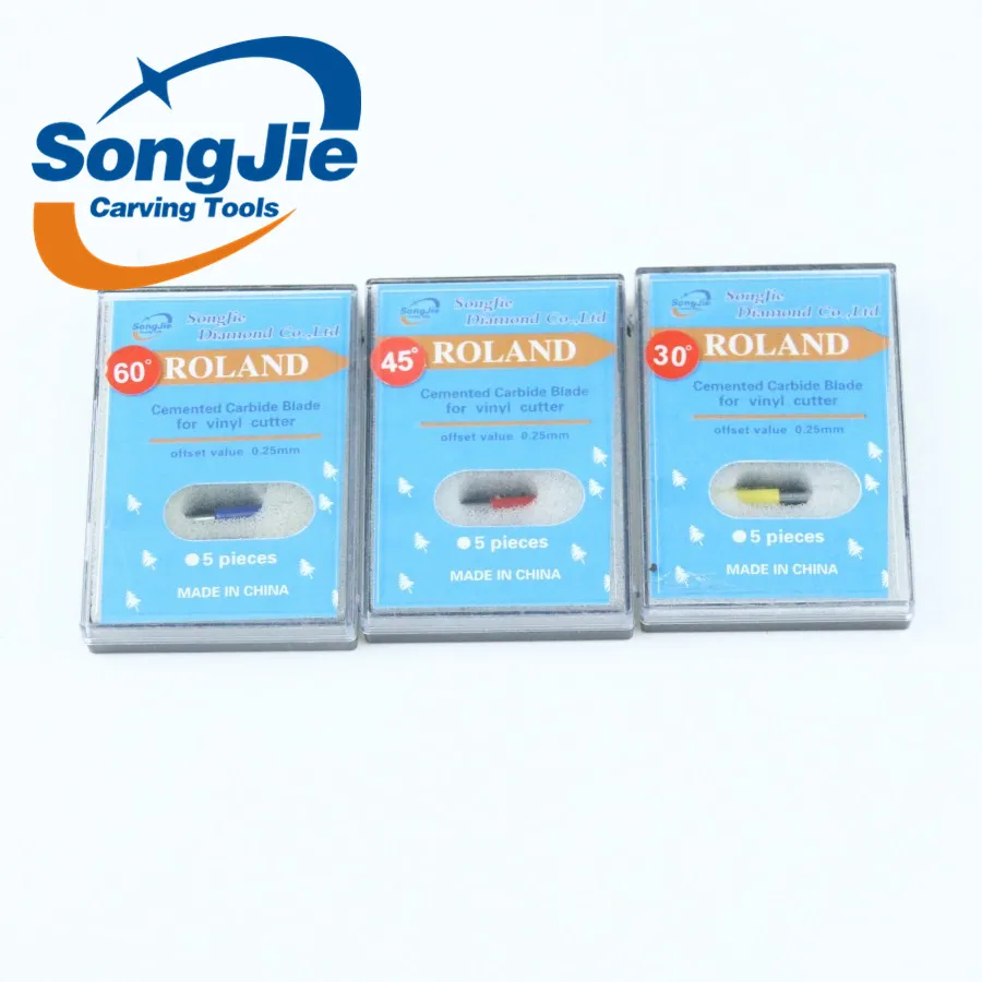 Wholesale 30/45 /60 Degree Roland GCC Liyu Vinyl Cutter Cutting Plotter Blades