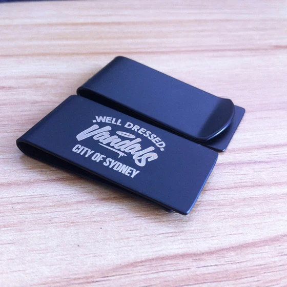 
New Promotion custom size metal money clip 