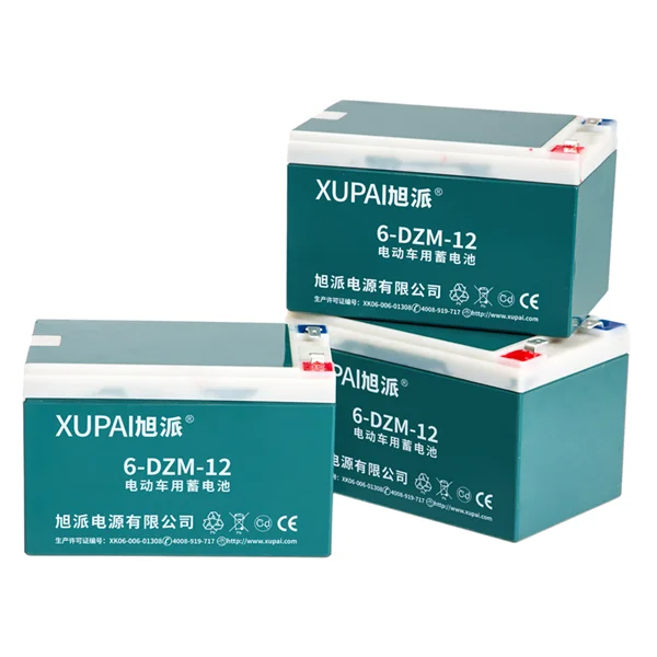 12v 12ah 6-DZM-12 xupai 12v lead acid battery